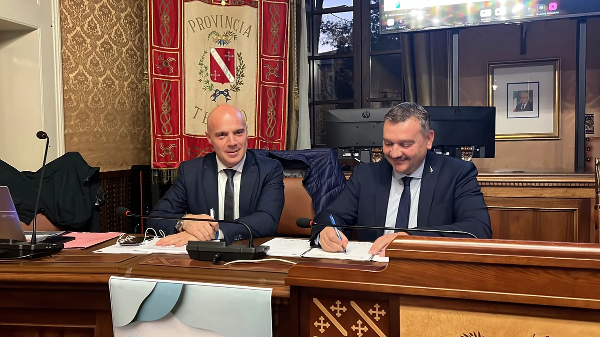 Frana sulla SP 29 di Silvi, via all'iter per la progettazione degli interventi