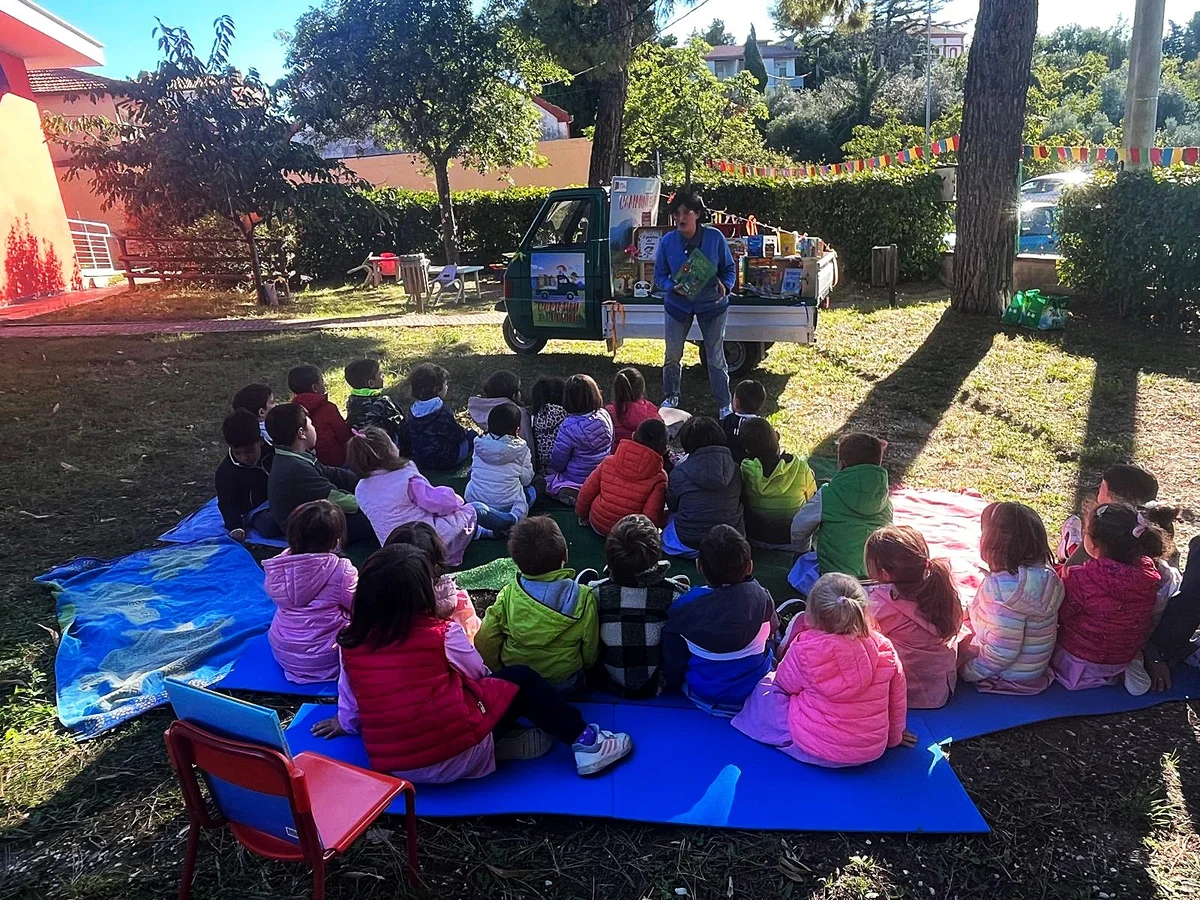 Tappe nel Teramano dello "Speedy Book" per promuovere la lettura per l’infanzia