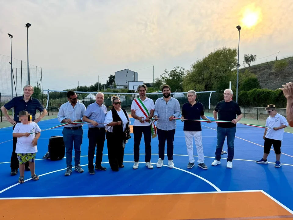 Roseto, San Giovanni in festa per l’inaugurazione dell’impianto sportivo polivalente