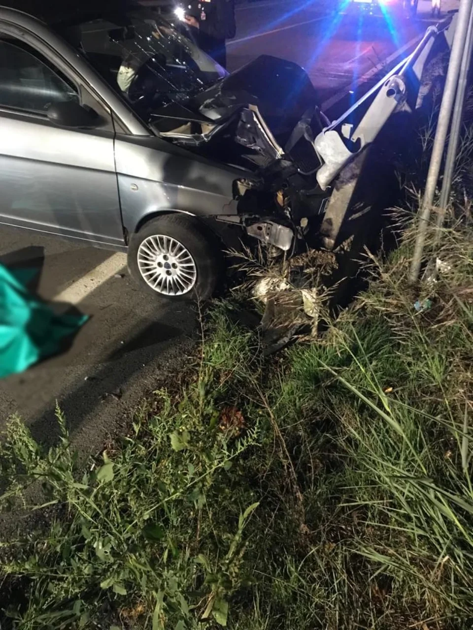 Tragico incidente al bivio di Collevecchio: auto contro guard-rail  muore 57enne  di Roseto