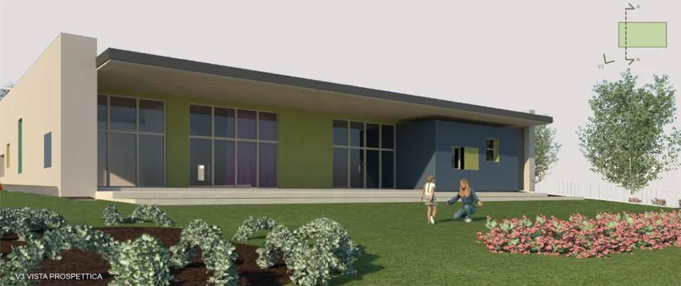 Nuova scuola dell'infanzia di Villa Vomano: sarà al servizio di 7 frazioni
