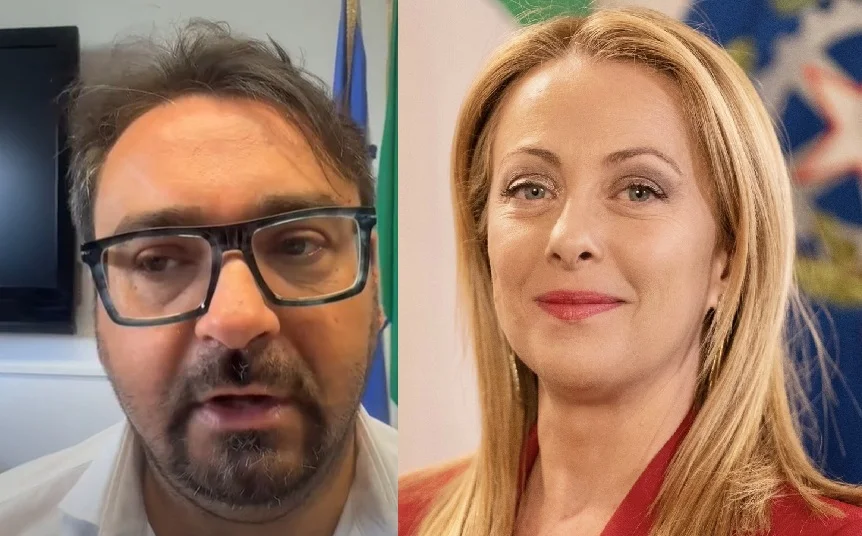 Gaza, D'Alberto a Meloni: "Riconoscete lo Stato di Palestina". Esposta la loro bandiera in Municipio