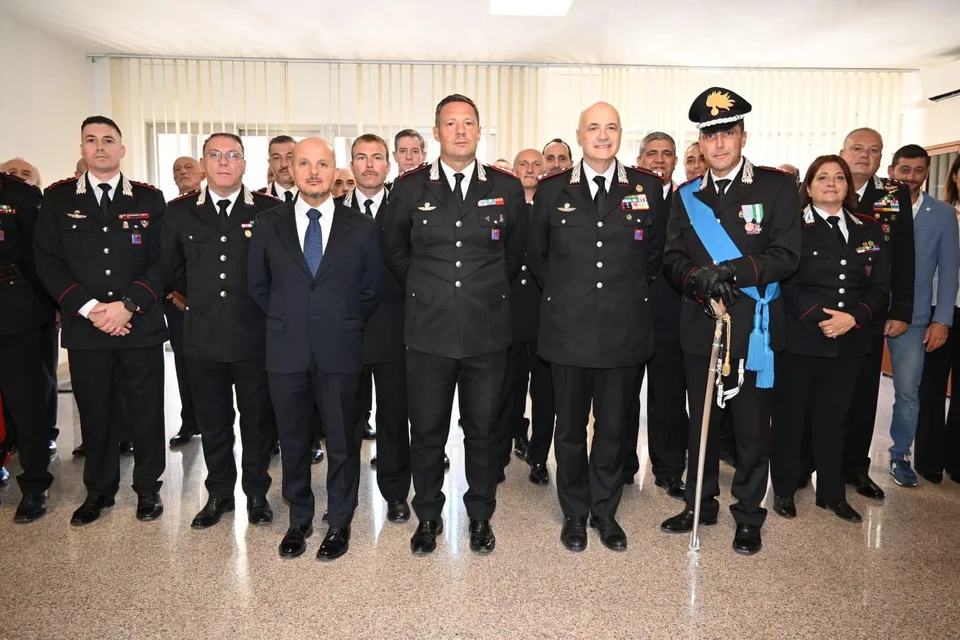 FOTO | Il Generale Neosi in visita di saluto al Comando Provinciale Carabinieri di Teramo