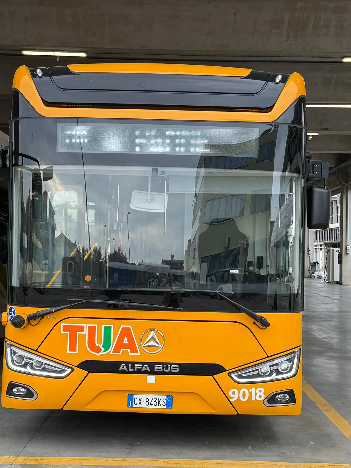 Pescara-Penne: da domani il primo bus elettrico Tua utilizzato su un tratto suburbano