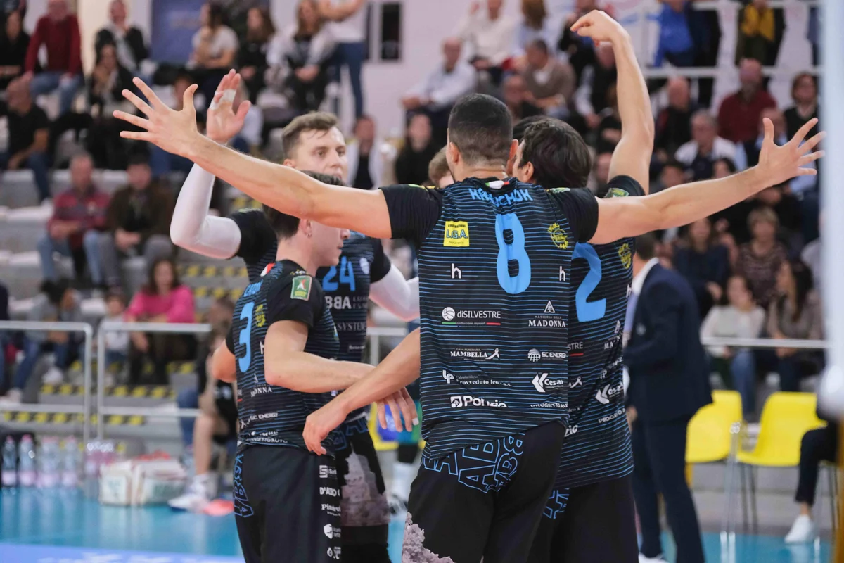 Volley A2, successo dell'ABBA Pineto in trasferta: 3-0 sul campo di Porto Viro