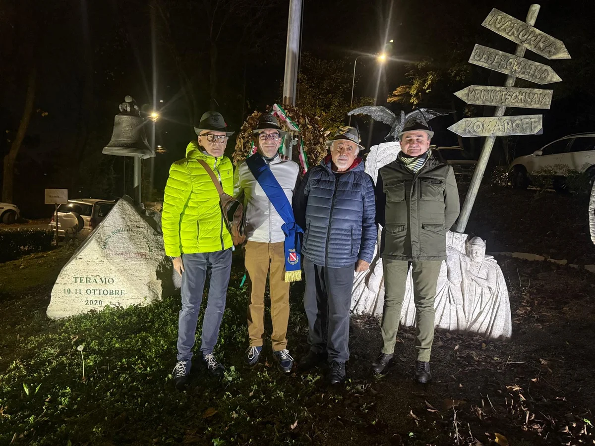 FOTO | Celebrato il 95° anniversario fondazione Gruppo Alpini Teramo