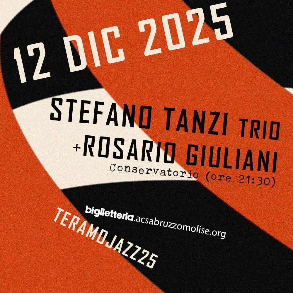 Terzo appuntamento di Teramo Jazz 2025 con Stefano Tanzi Trio