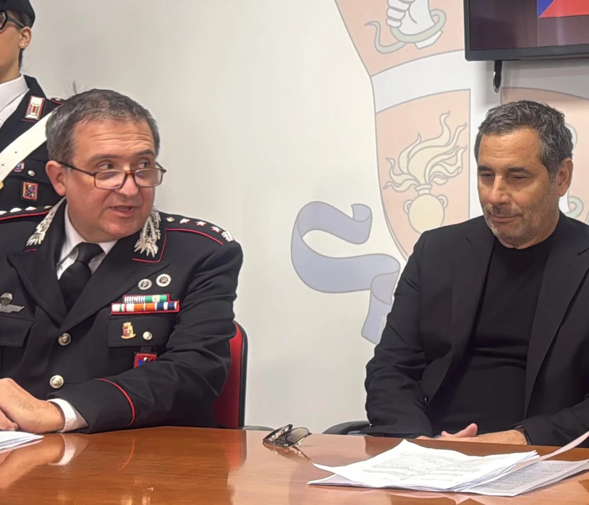 VIDEO | Pm Giovagnoni e Comandante Corradetti: "Furti un allarme sociale anche a Teramo"