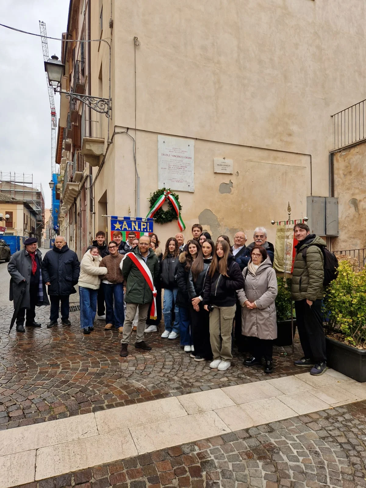 Teramo, commemorato l'82° Anniversario dell'uccisione de Ercole Vincenzo Orsini