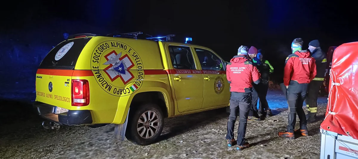 Escursionista in difficoltà sul Monte Sirente, intervento notturno del Soccorso alpino