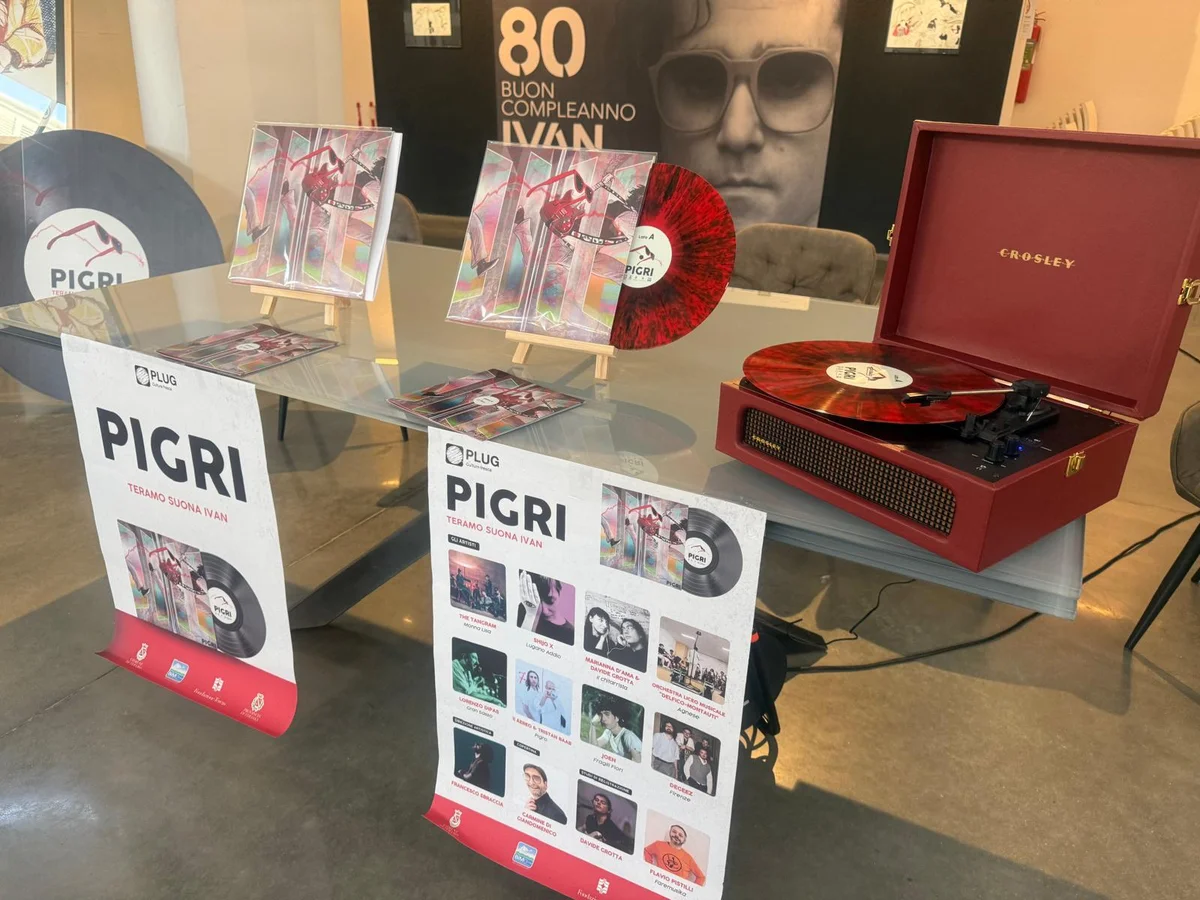 FOTO e VIDEO | "Pigri Volume 1", 500 vinili per il progetto sugli 80 anni di Ivan Graziani