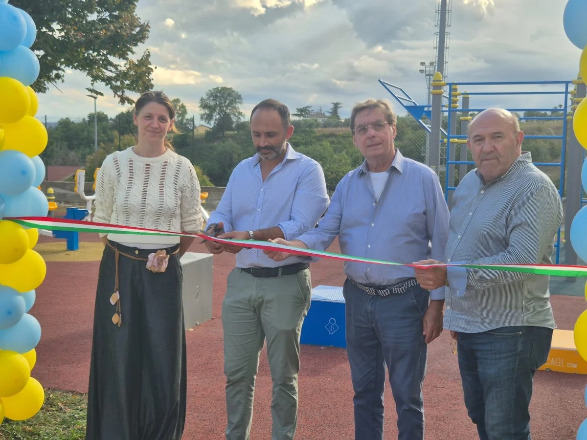 Inaugurata la nuova area Calisthenics del Comune di Corropoli