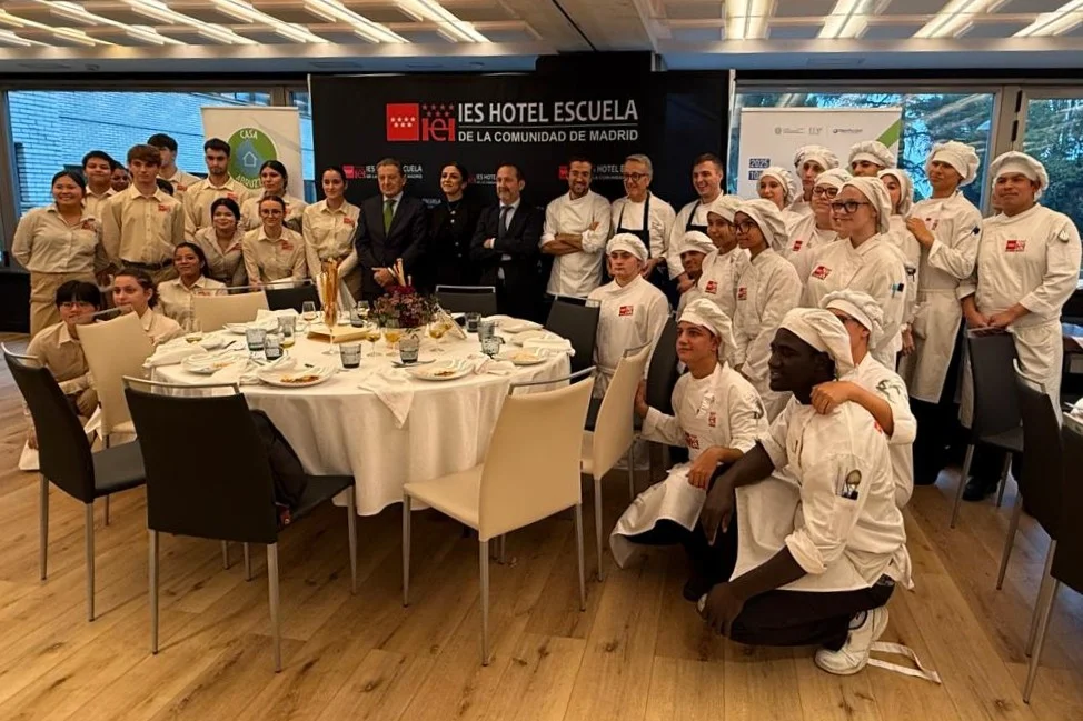 Abruzzo a Madrid, aspiranti cuochi spagnoli a scuola di cucina abruzzese