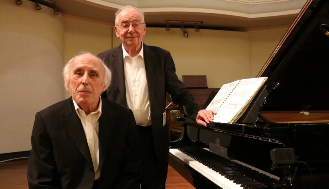 Bruno Canino e Antonio Ballista in concerto ad Unite per la stagione della Riccitelli