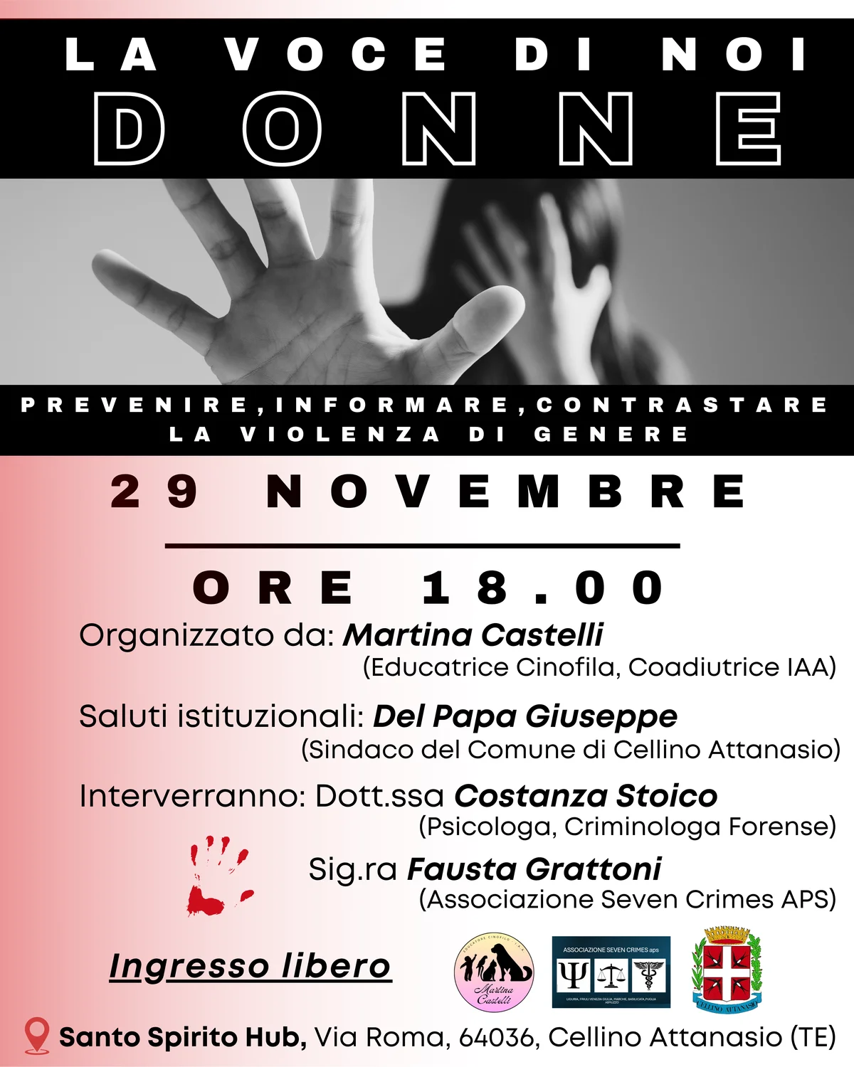 “La voce di noi donne”: prevenire, informare e contrastare la violenza di genere