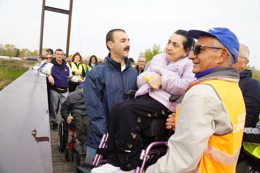 Ponte ciclopedonale di Roseto, negata ai disabili la vista panoramica