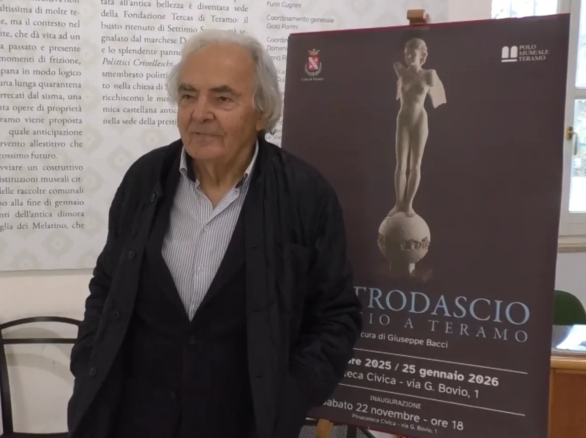 VIDEO | Mastrodascio regala 20 opere a Teramo: sono in mostra nella Pinacoteca