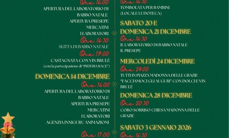 Torano Nuovo si accende di magia per il Natale 2025