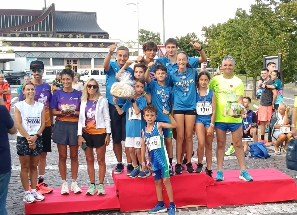 Corsa di San Gabriele, l'Atletica Vomano in pellegrinaggio al Santuario
