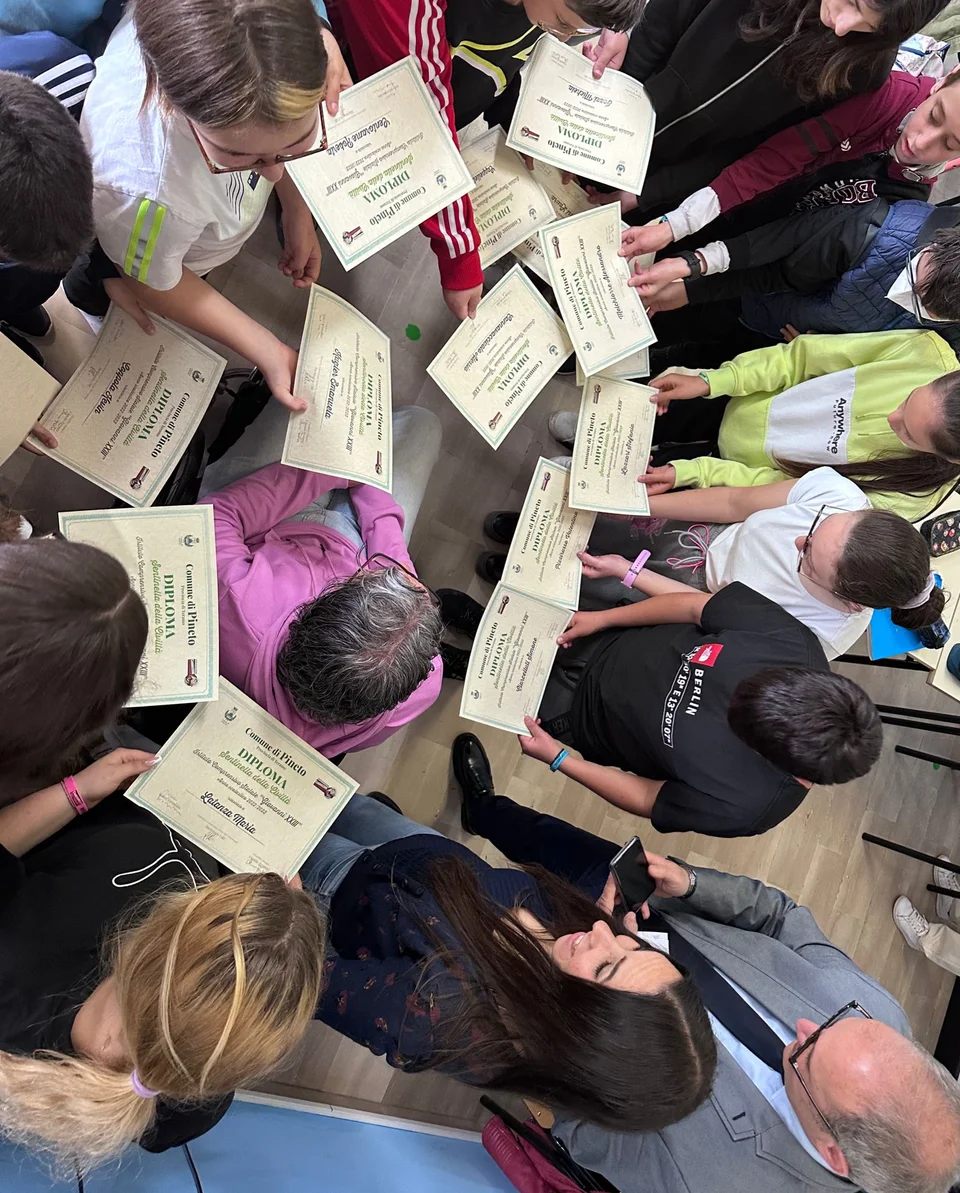 Sentinelle della Civiltà, il progetto è stato promosso da Carrozzine Determinate