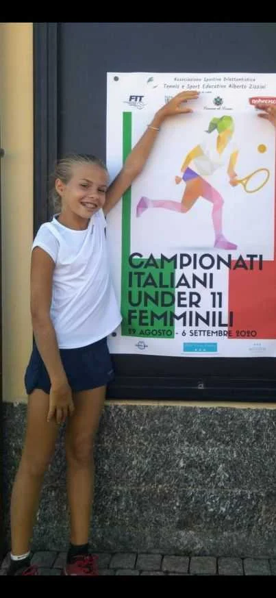 Tennis, Sara La Noce del CT Giulianova in semifinale nel doppio ai campionati italiani Under 11