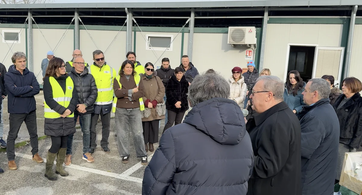 Te.Am., precetto natalizio con il personale