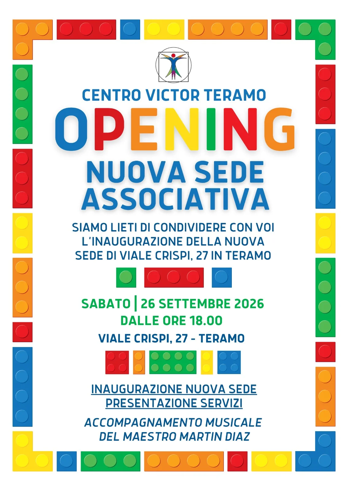 Nuova sede in viale Crispi per l'associazione Victor Teramo ETS