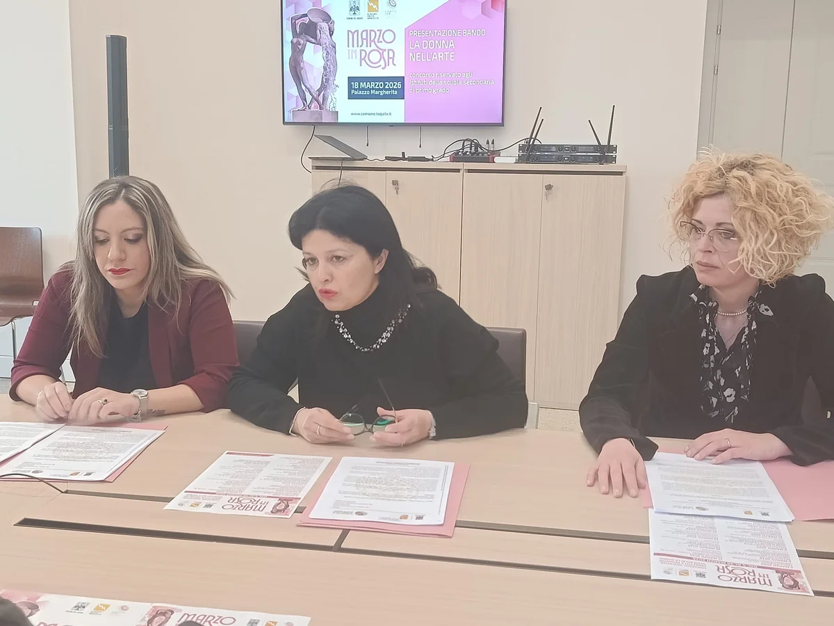 “La Donna nell’Arte”, al via il concorso per le scuole a L'Aquila