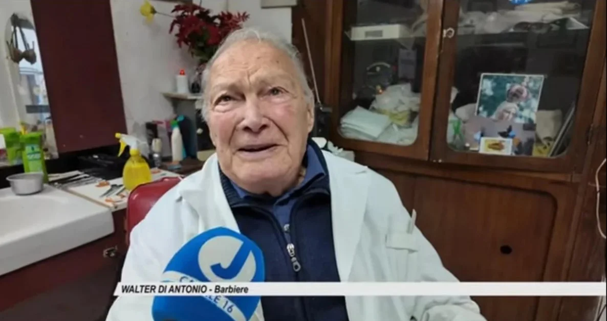 VIDEO | Walter Di Antonio lavora da 81 anni: iniziò nel 1946 ed è prossimo ai 95 anni