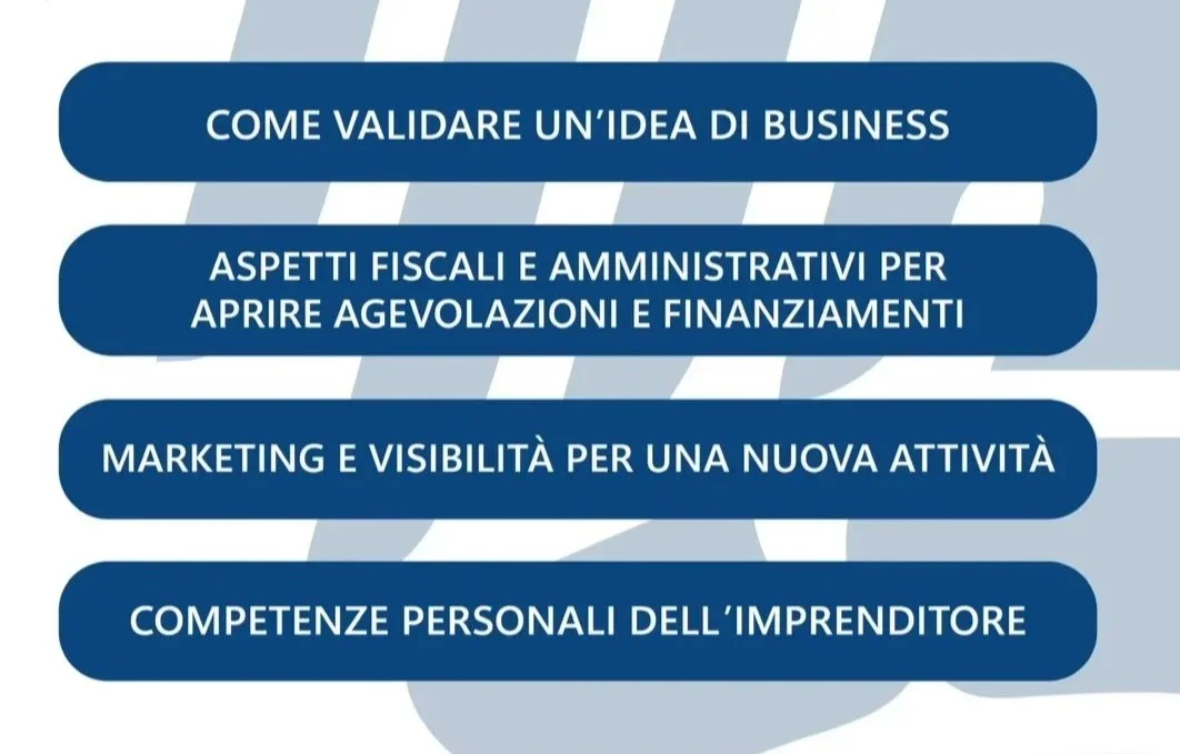 Trasformare un'idea di business per avviare una nuova attività, evento Confcommercio