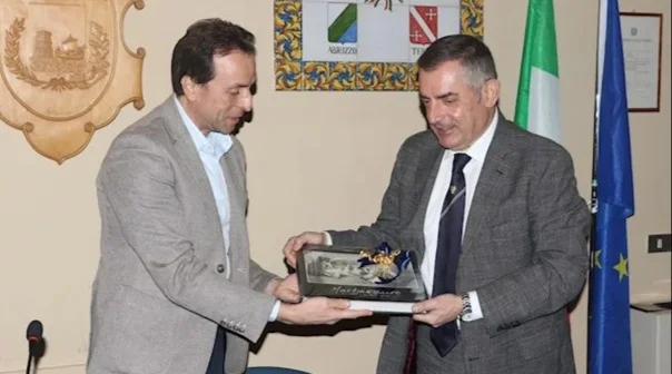 FOTO | Martinsicuro, visita istituzionale del Questore di Teramo