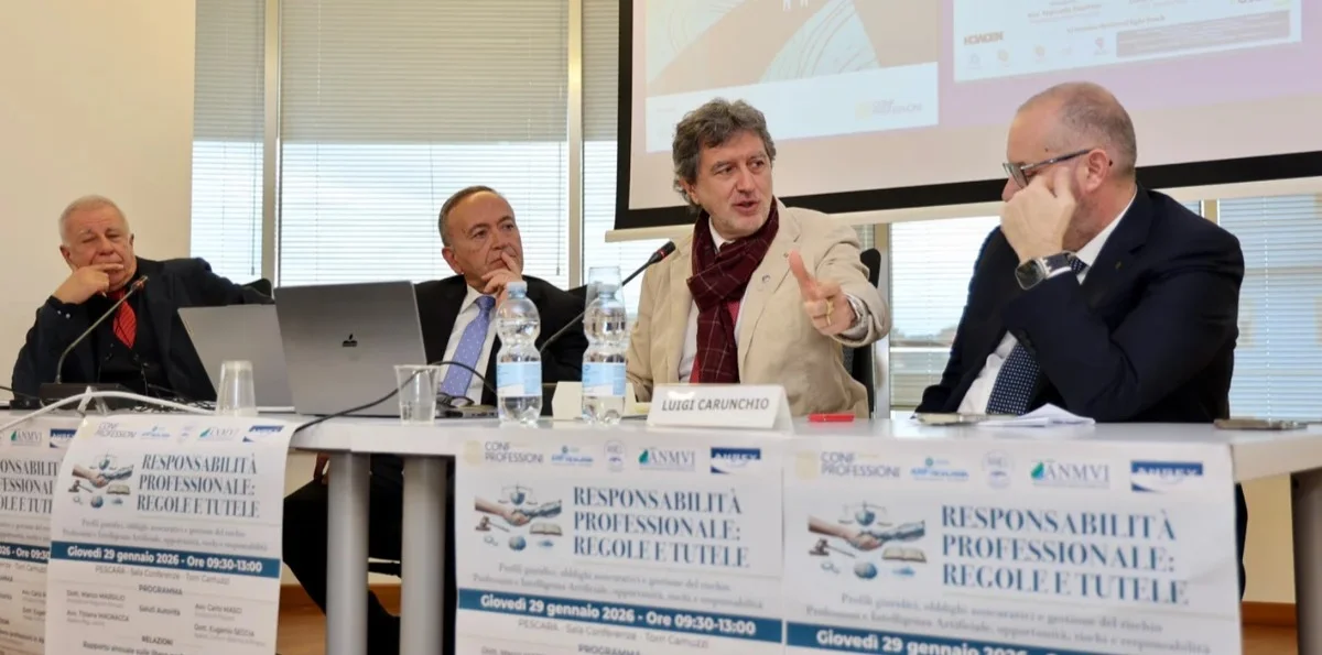 FOTO e VIDEO | Professioni e Innovazione: Regione e professionisti a confronto su responsabilità e IA