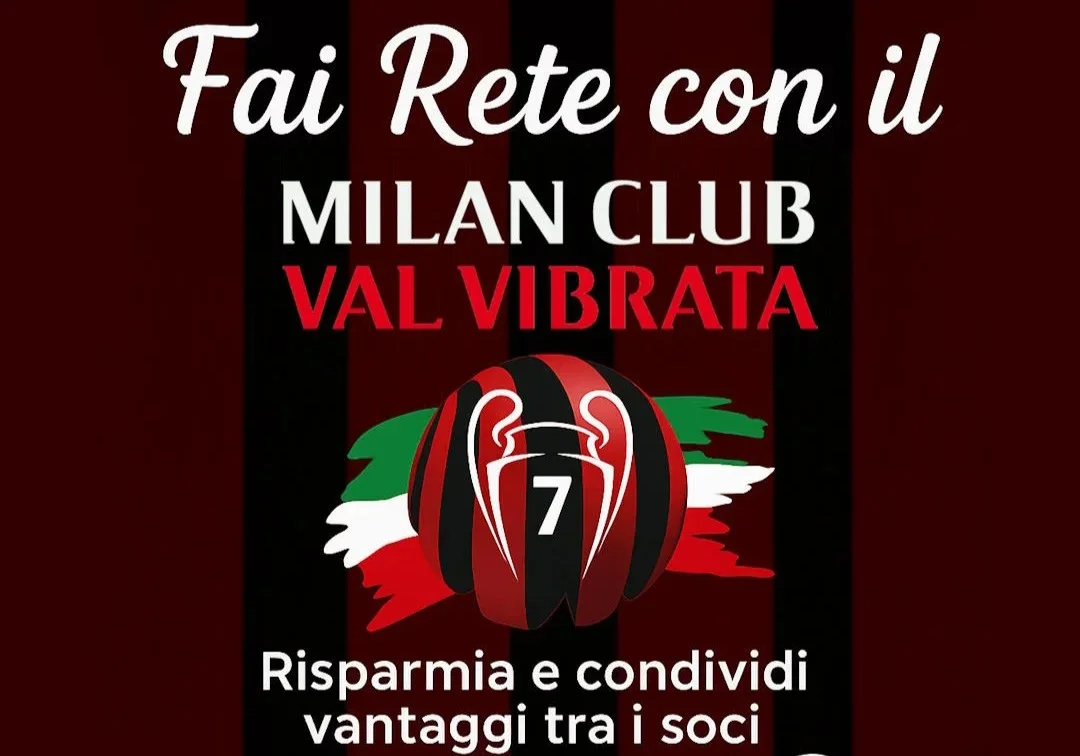 Il Milan Club Val Vibrata crea una propria rete commerciale
