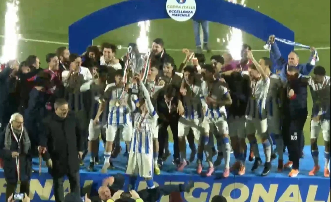 FOTO | La Folgore scrive la storia e vince la sua prima Coppa Italia