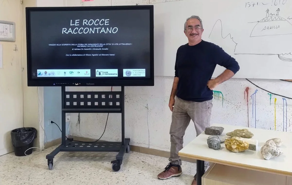 "Le rocce raccontano", ad Atri il laboratorio dove geologia e storia si fondono con i linguaggi visivi