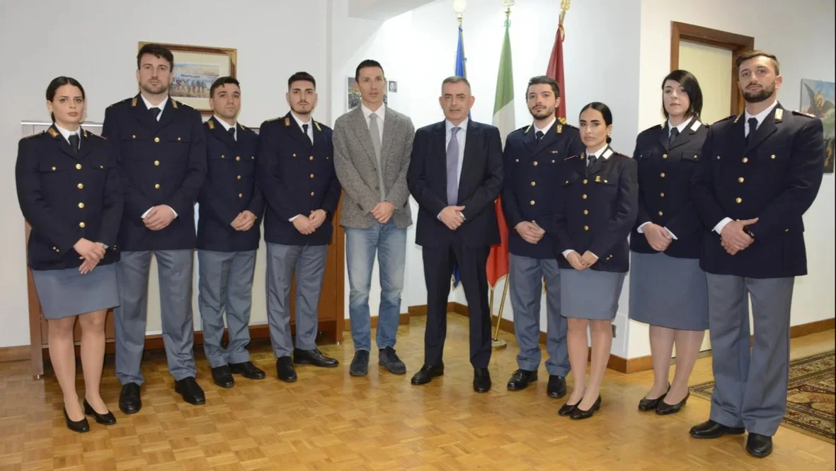 Questura Teramo, arrivano 8 vice ispettori