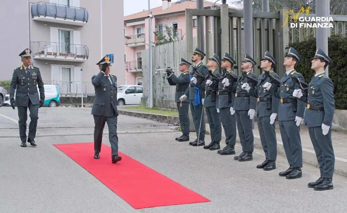 Il Generale di Corpo d’Armata Cuneo in visita al Comando regionale della GdF