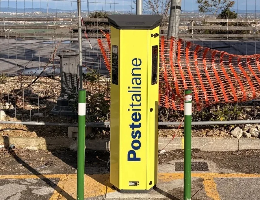 Mobilità Sostenibile a Bellante, installate le colonnine di ricarica vicino gli uffici postali