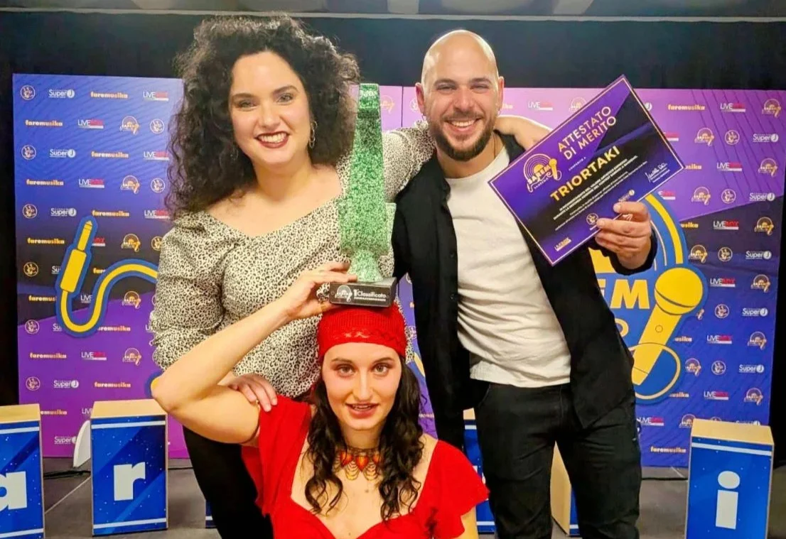 Il gruppo Triortaki a Sanremo LiveBox