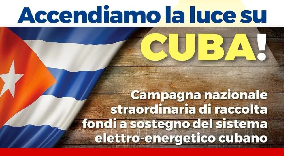 Luce a Cuba, campagna di solidarietà per il sistema energetico cubano