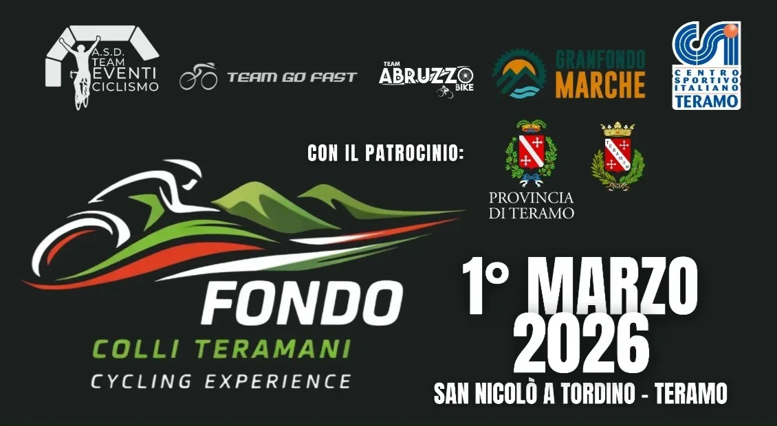 Ciclismo, la Fondo Colli Teramani debutta domenica a San Nicolò