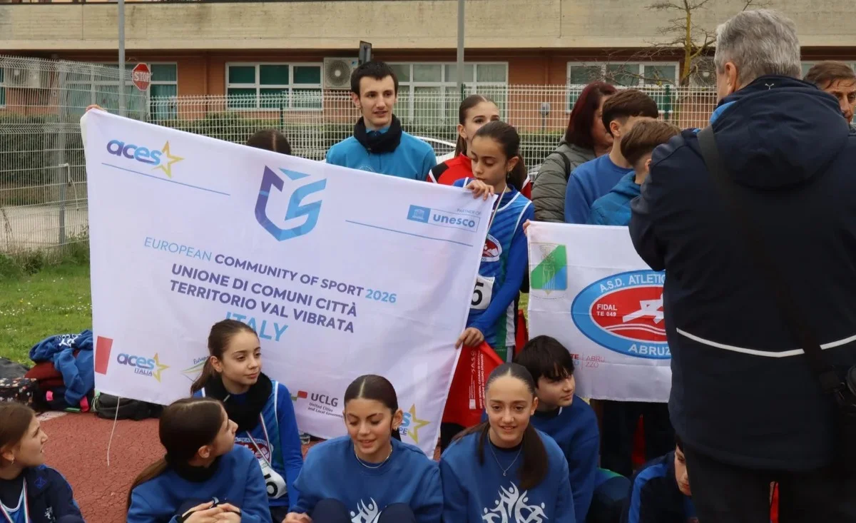 "Corri, Lancia e Marcia", al via il progetto dell'Atletica Vomano per la Comunità Europea dello Sport