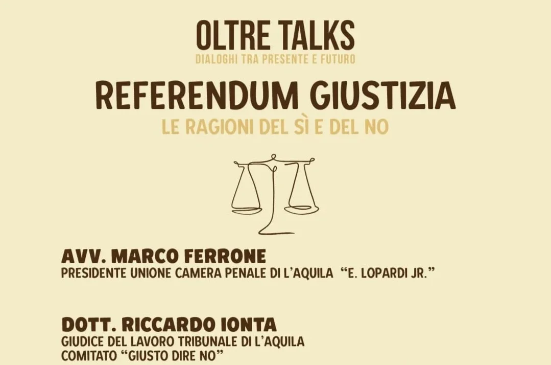 Referendum, confronto pubblico a L'Aquila tra le ragioni del Sì e del No
