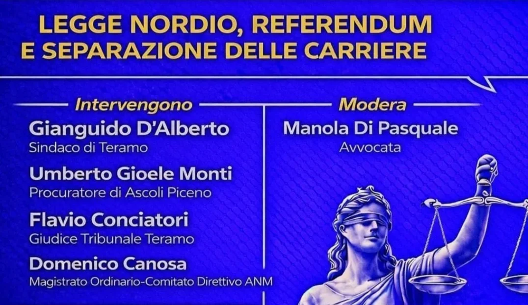 Referendum, nuovo confronto pubblico a Teramo del comitato "Giusto dire No"