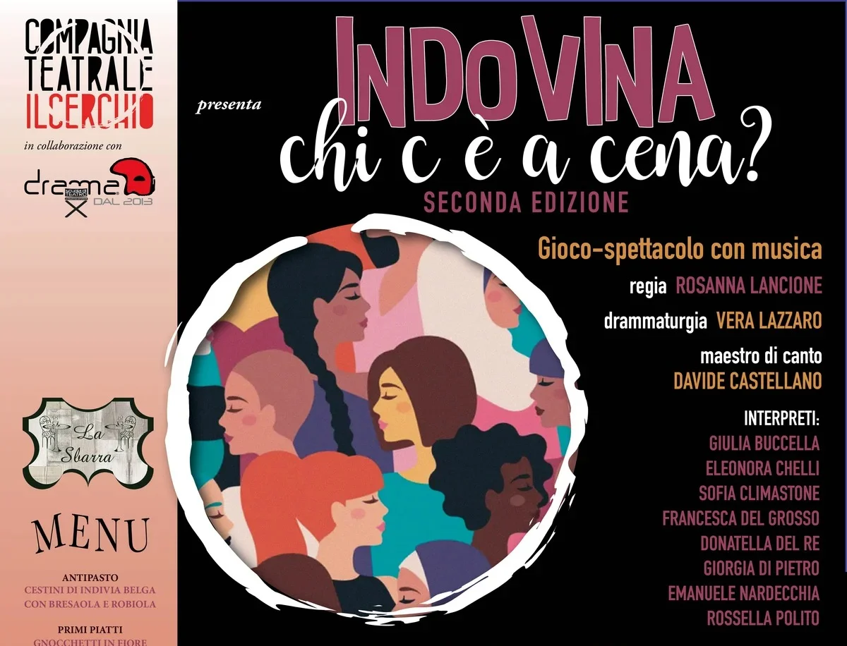 Mistero e suspense a tavola, la cena-spettacolo della Compagnia Teatrale “Il Cerchio”