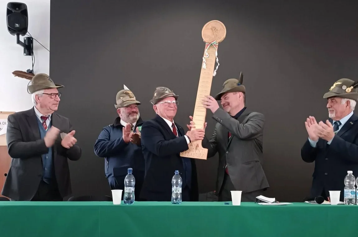 Marcanio è il nuovo presidente degli Alpini abruzzesi