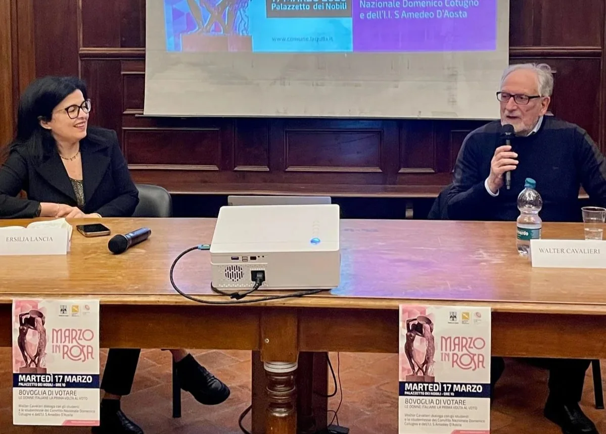 L'Aquila celebra 80 anni dal voto alle donne: studenti protagonisti del dibattito