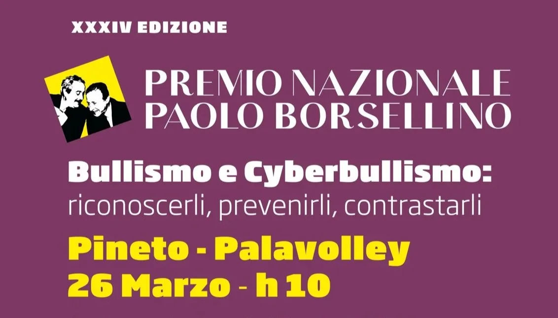 Premio Borsellino, a Pineto una giornata di sensibilizzazione contro il bullismo