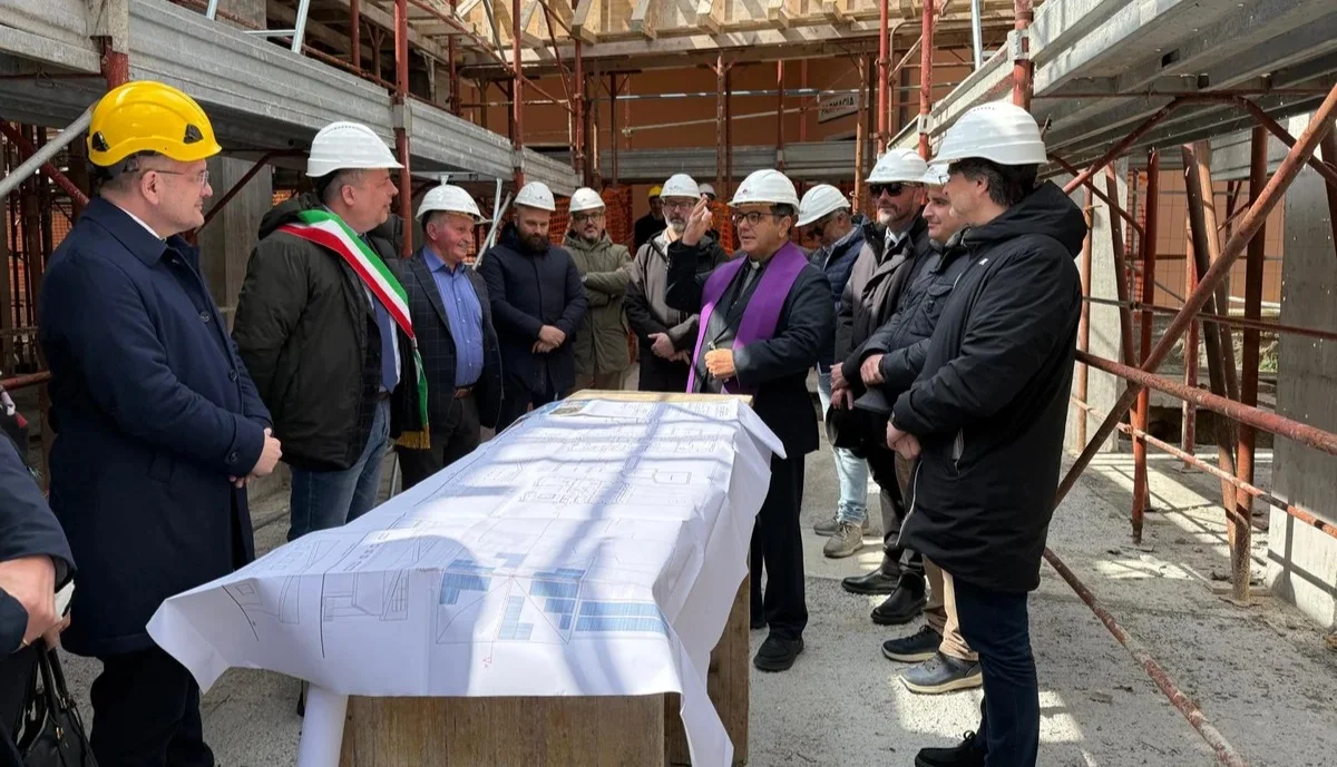 FOTO | Piano Speciale di Ricostruzione a Cortino, incontro con il Commissario Castelli