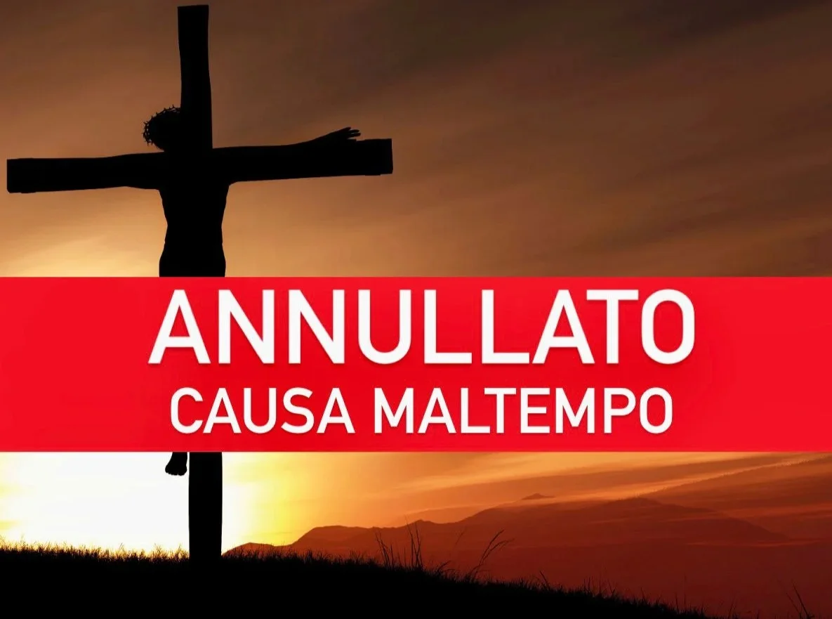 Via Crucis a Pineto annullata per maltempo